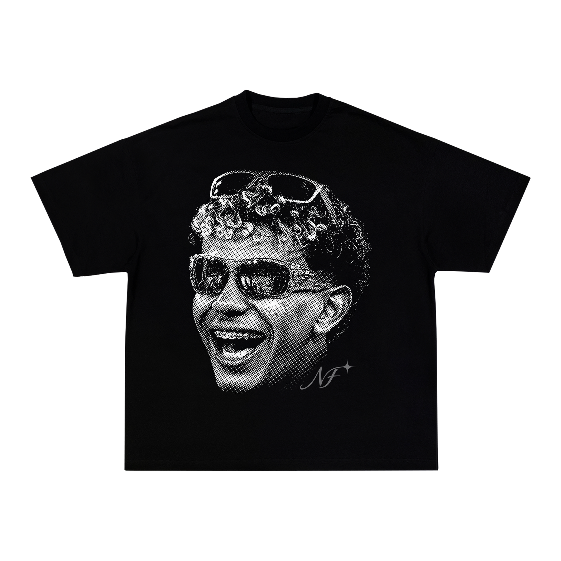 Camiseta "Yamal NF" - Boxy Preta