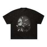 Camiseta Zidane Cabeçada - Boxy Preta