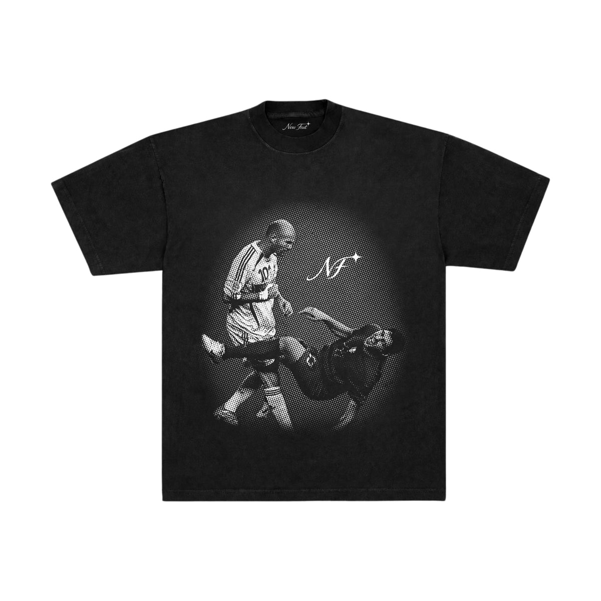 Camiseta Zidane Cabeçada - Oversized Preta