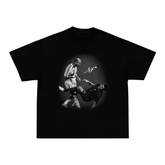 Camiseta "Zidane Cabeçada" - Boxy Preta