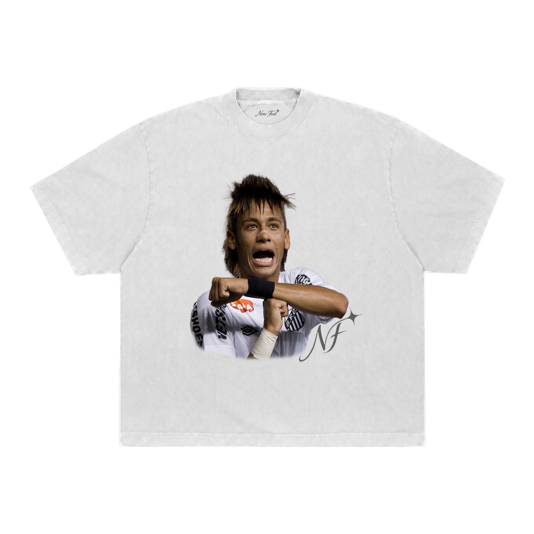 Camiseta É Tois - Boxy Branca