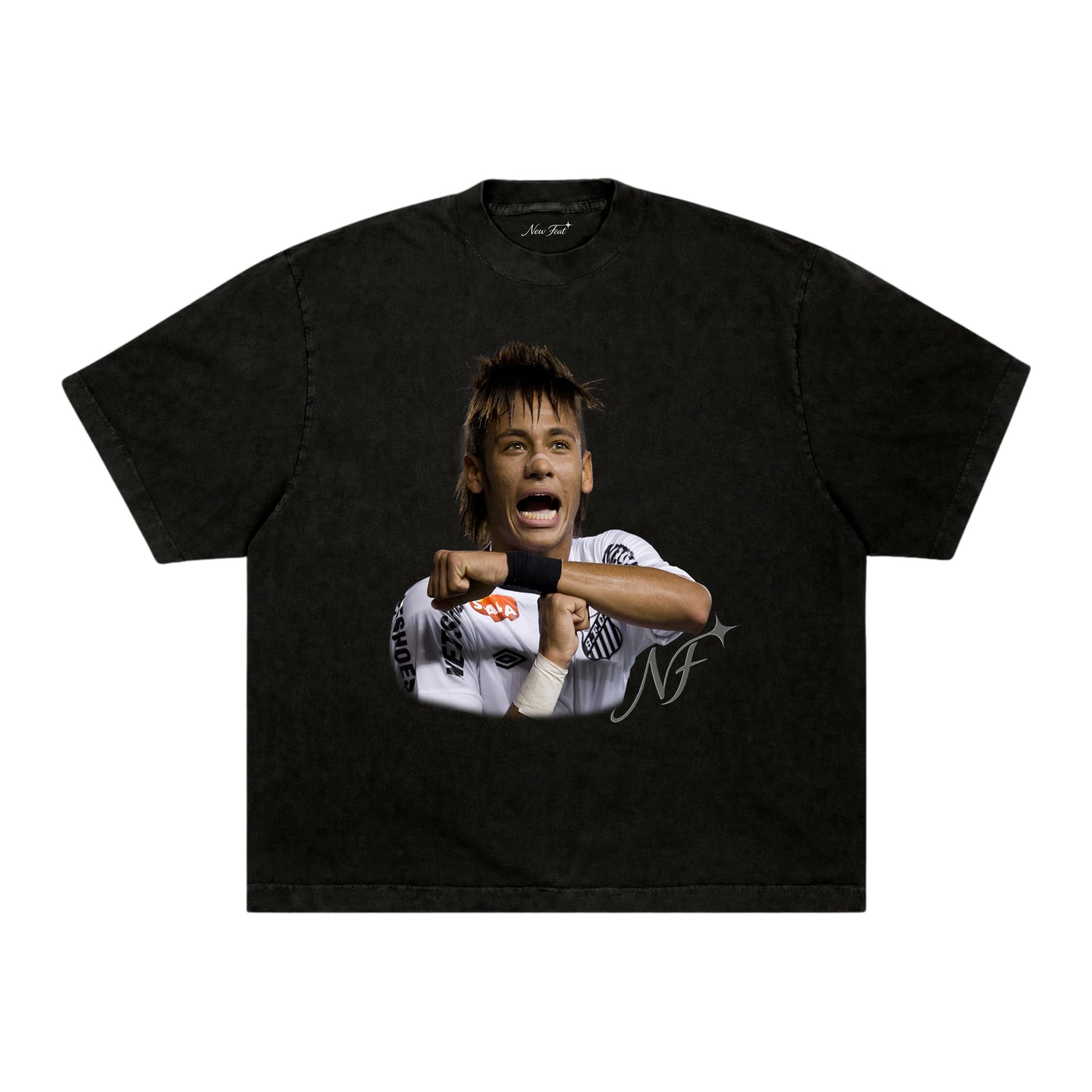 Camiseta É Tois - Boxy Preta