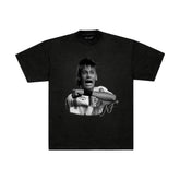 Camiseta É Tois - P&B - Oversized Preta