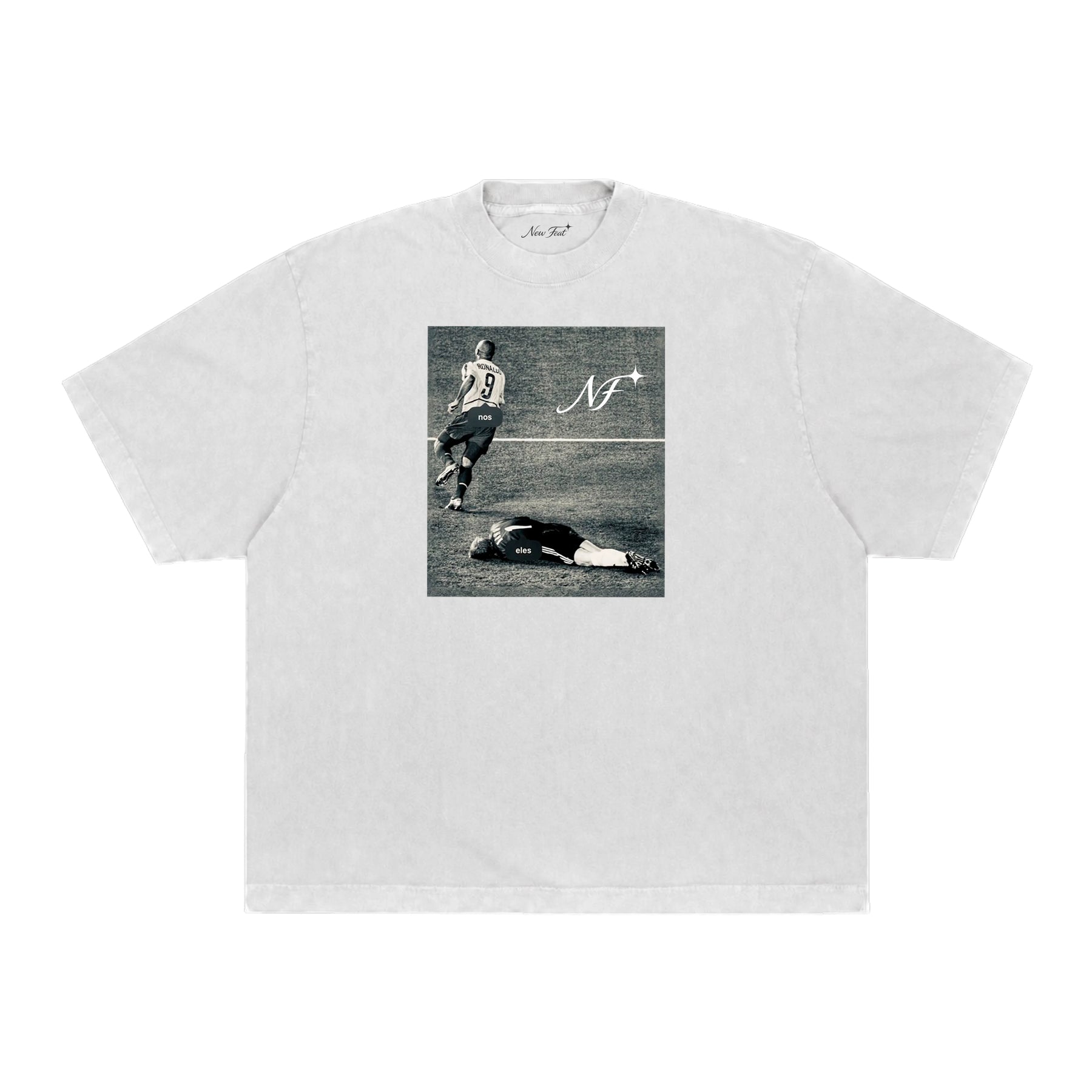 Camiseta Nós Eles - Boxy Branca
