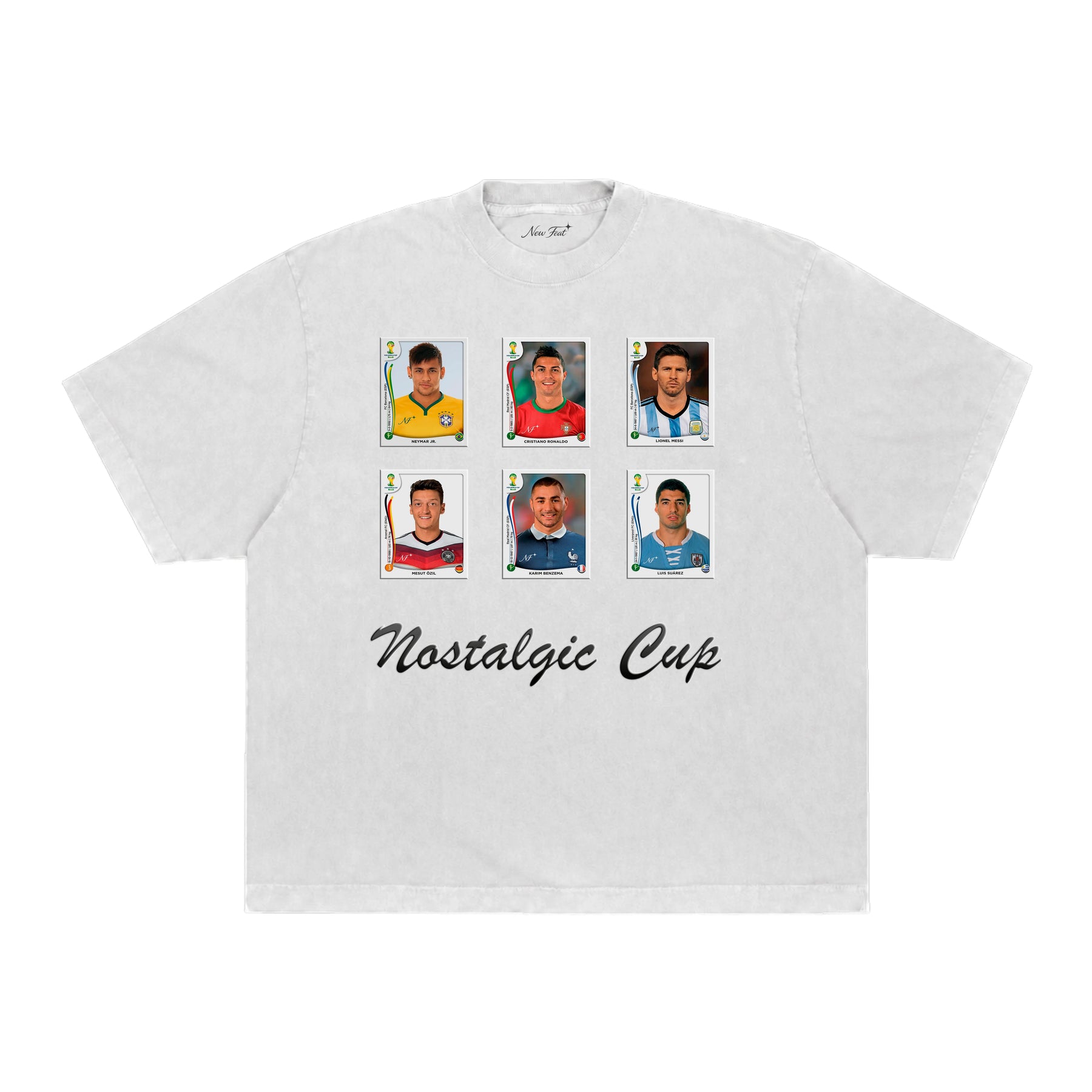 Camiseta Nostalgic Cup 2014 - Boxy Branca