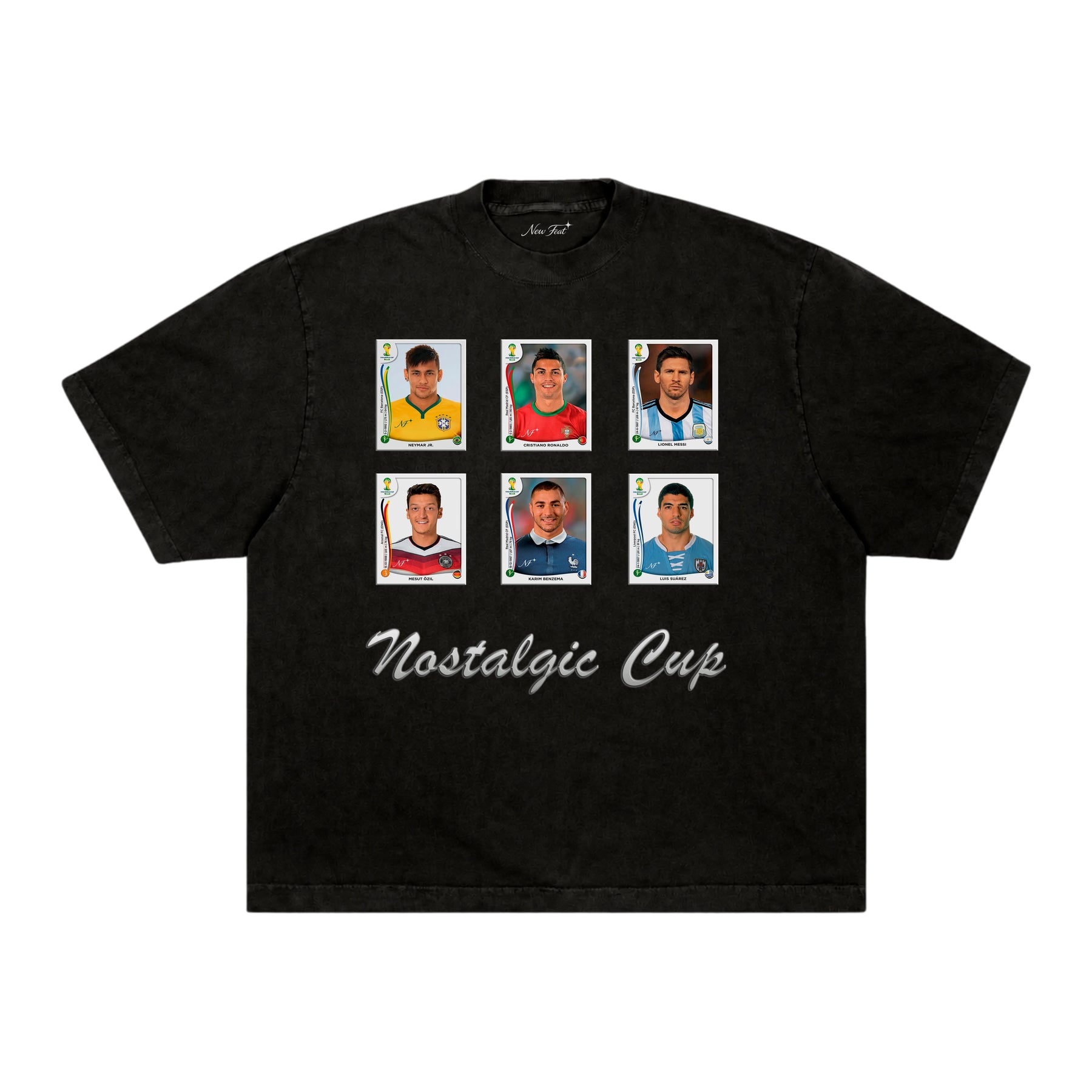 Camiseta Nostalgic Cup 2014 - Boxy Preta