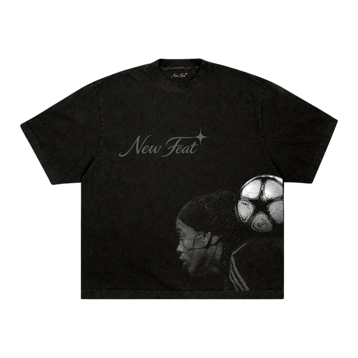 Camiseta Freestyle - Boxy Preta